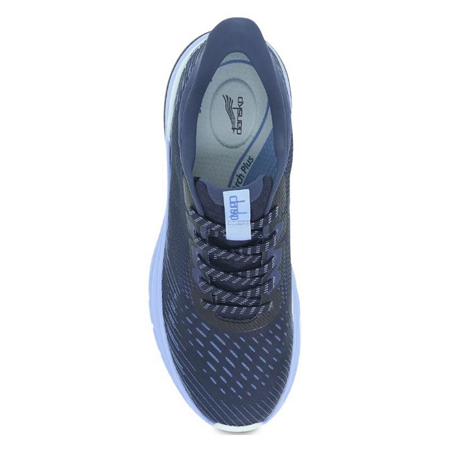 Peony Navy Mesh Women's High Performance Sneaker by Dansko 