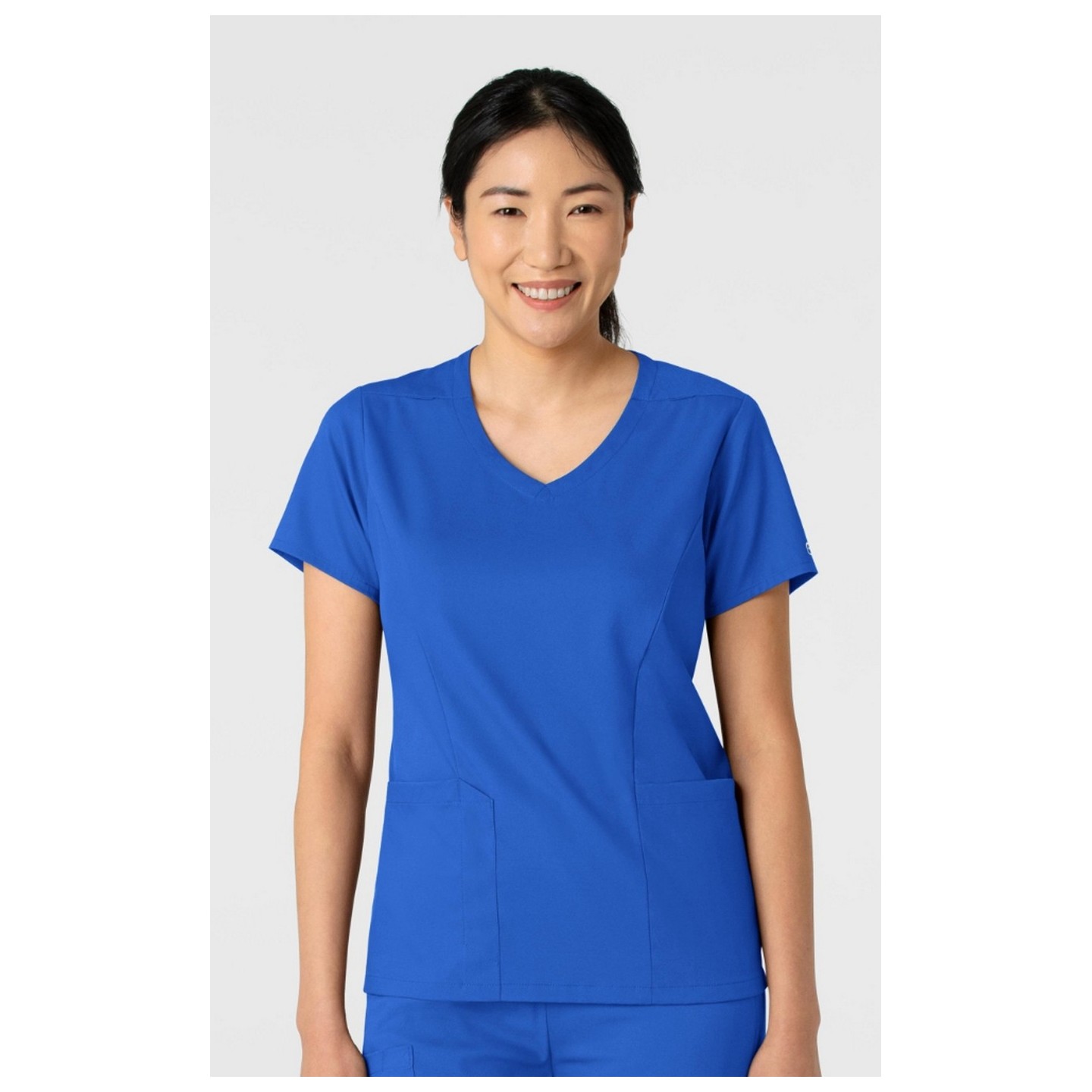 6251 Boundless Haut à Col en V Incurvé avec 3 Poches by WINK