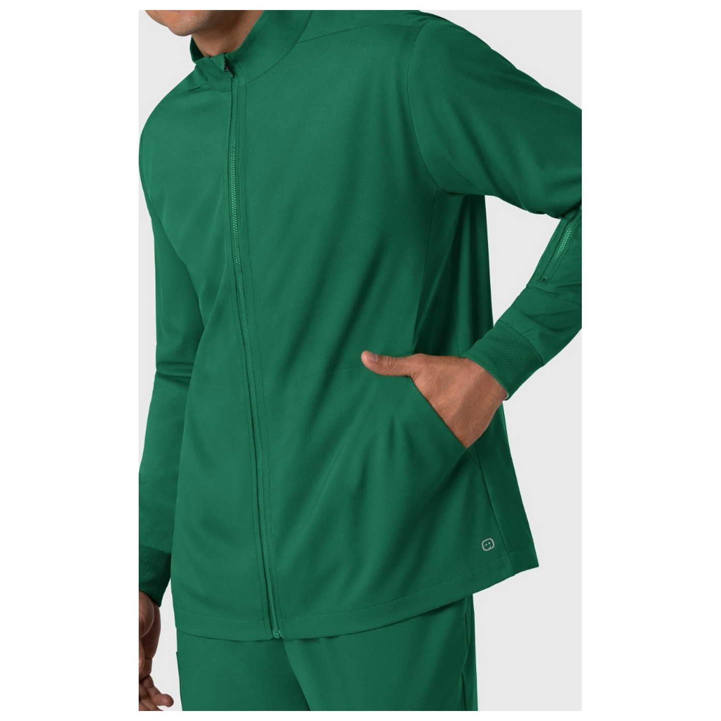 8351 Boundless Men's Zip Front Warm Up Jacket by WINK 