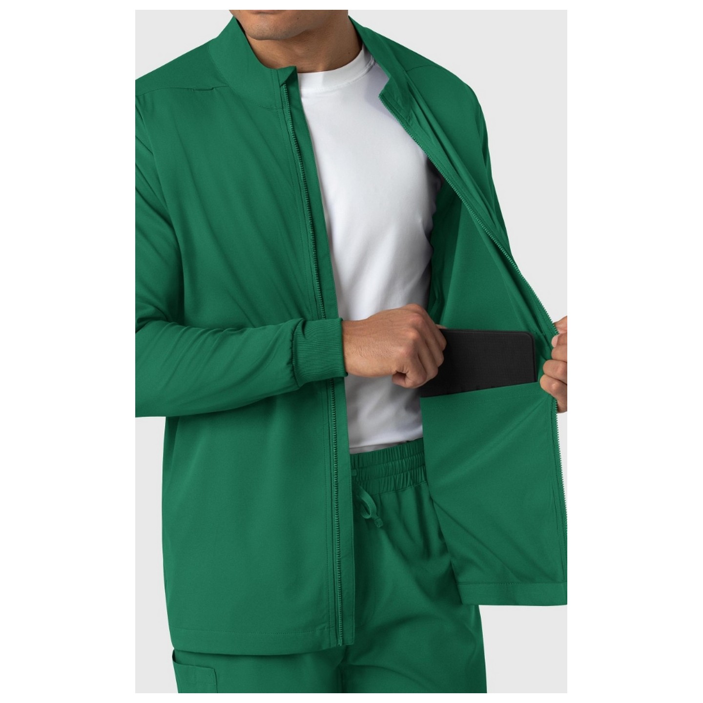 8351 Boundless Veste d'Échauffement Zippée pour Homme par WINK 