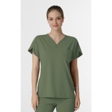 6634 RENEW Women's Dolman Y-Neck Scrub Top by WINK