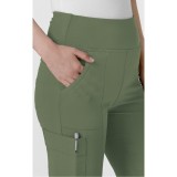 5534 RENEW Pantalon Jambe Évasée Cargo 7 Poches pour Femmes par WINK