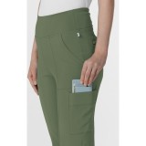 5534 RENEW Women's Flare Leg 7 Pocket Cargo Pant by WINK