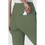 5534 RENEW Pantalon Jambe Évasée Cargo 7 Poches pour Femmes par WINK