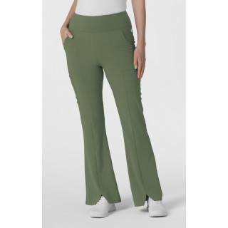 5534 RENEW Women's Flare Leg 7 Pocket Cargo Pant by WINK