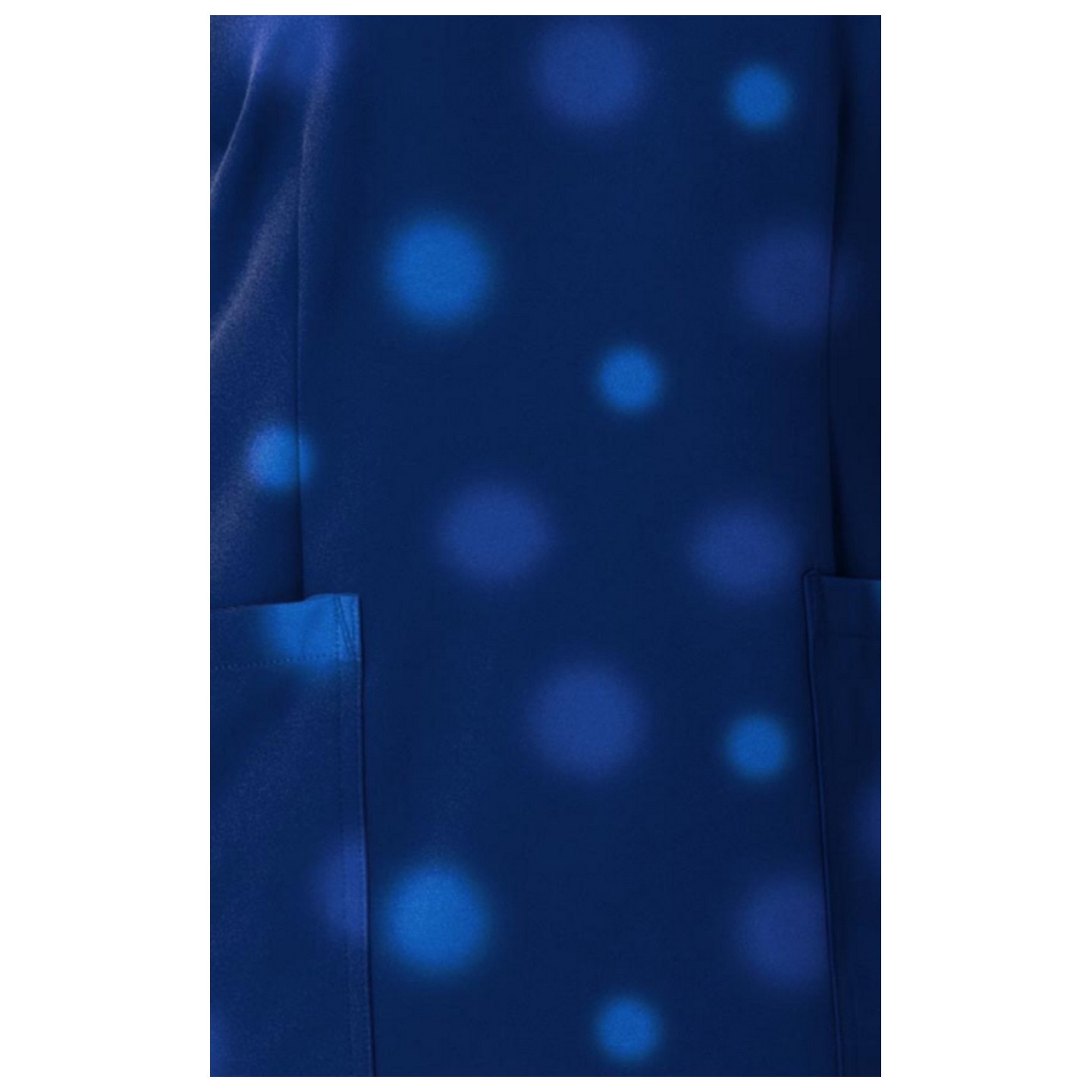 6657 WonderWink Fitted 3-Pocket V-Neck Print Top - Graffiti Blots