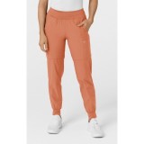 5555P Petite W123 by WonderWink - Comfort Waist Cargo Jogger Scrub Pants