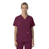 C13110 Carhartt Force Cross-Flex Women's Modern Oversized V-Neck Top