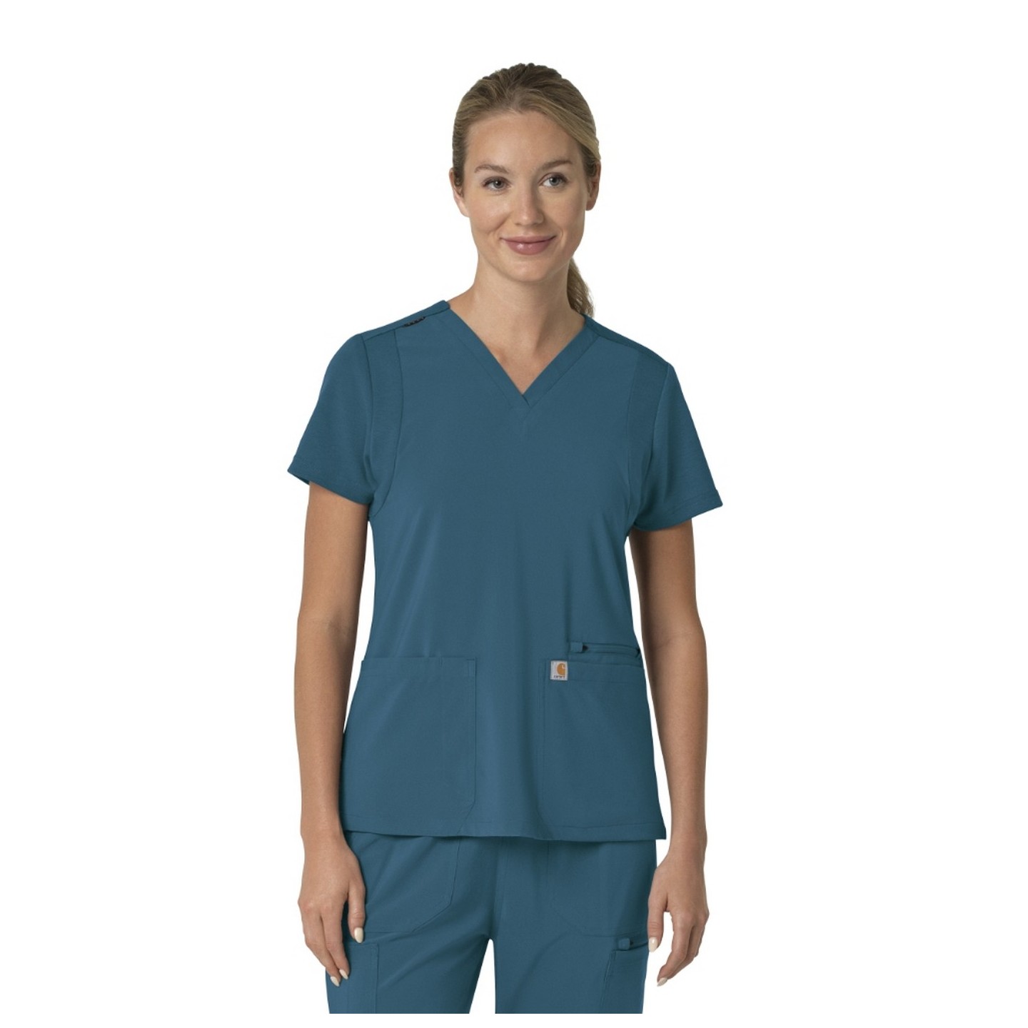 C13210 Carhartt Force Cross-Flex Haut avec Panneaux Extensibles pour Femmes