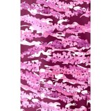 6147 WINK 2 Pocket V-Neck Print Top - Camo Crush