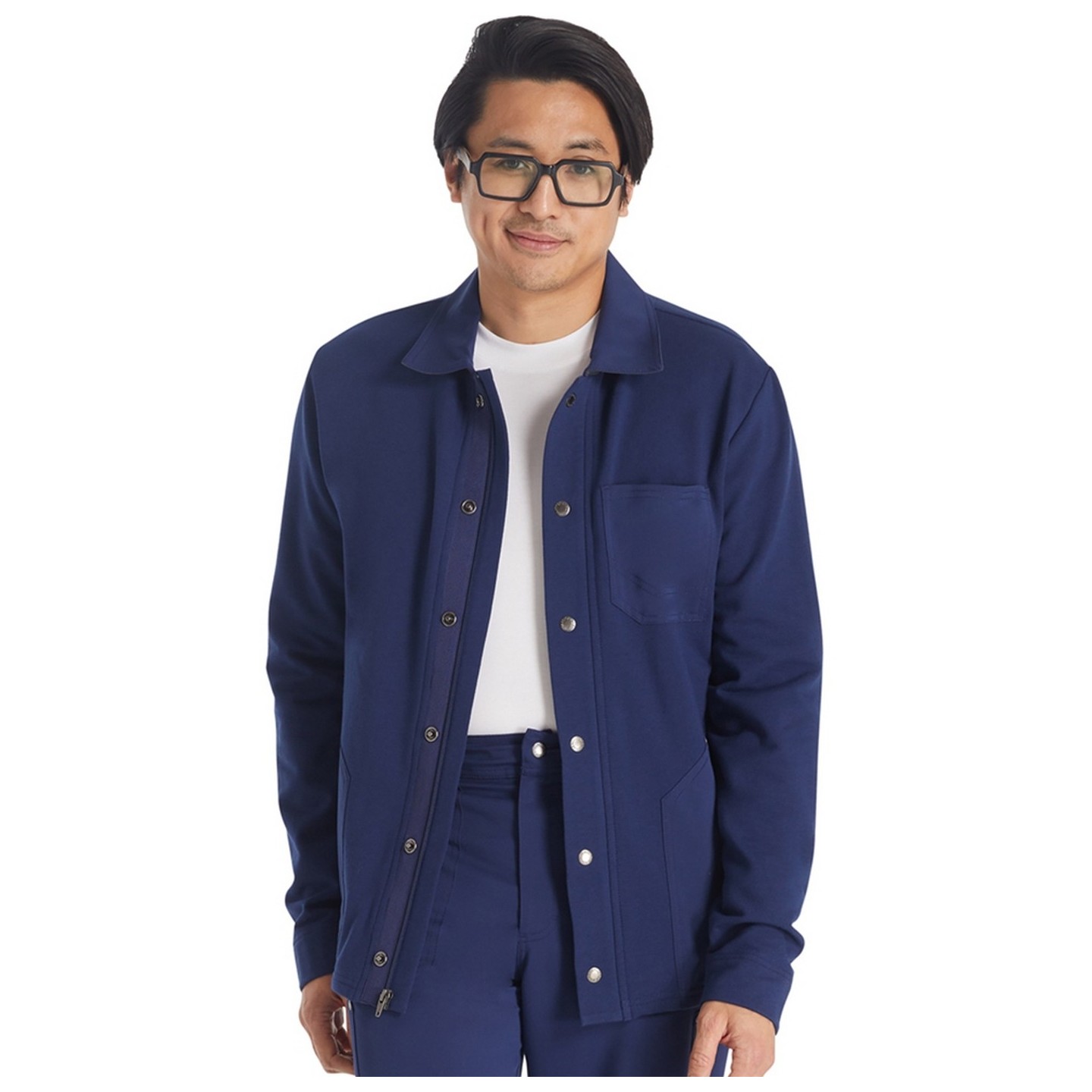 DK318 EDS NXT Veste en Polaire pour Hommes avec Fermeture à Glissière Cachée