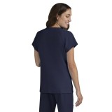 S100 Smiley World Ecstatic Zipper Neck Top by koi