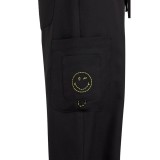 S701 Smiley World Jubilant Relaxed Adjustable Hem Pant by koi