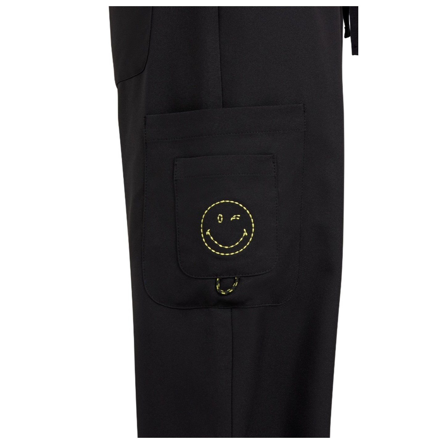 S701 Smiley World Pantalon Jubilant Coupe Décontractée avec Ourlet Réglable par koi