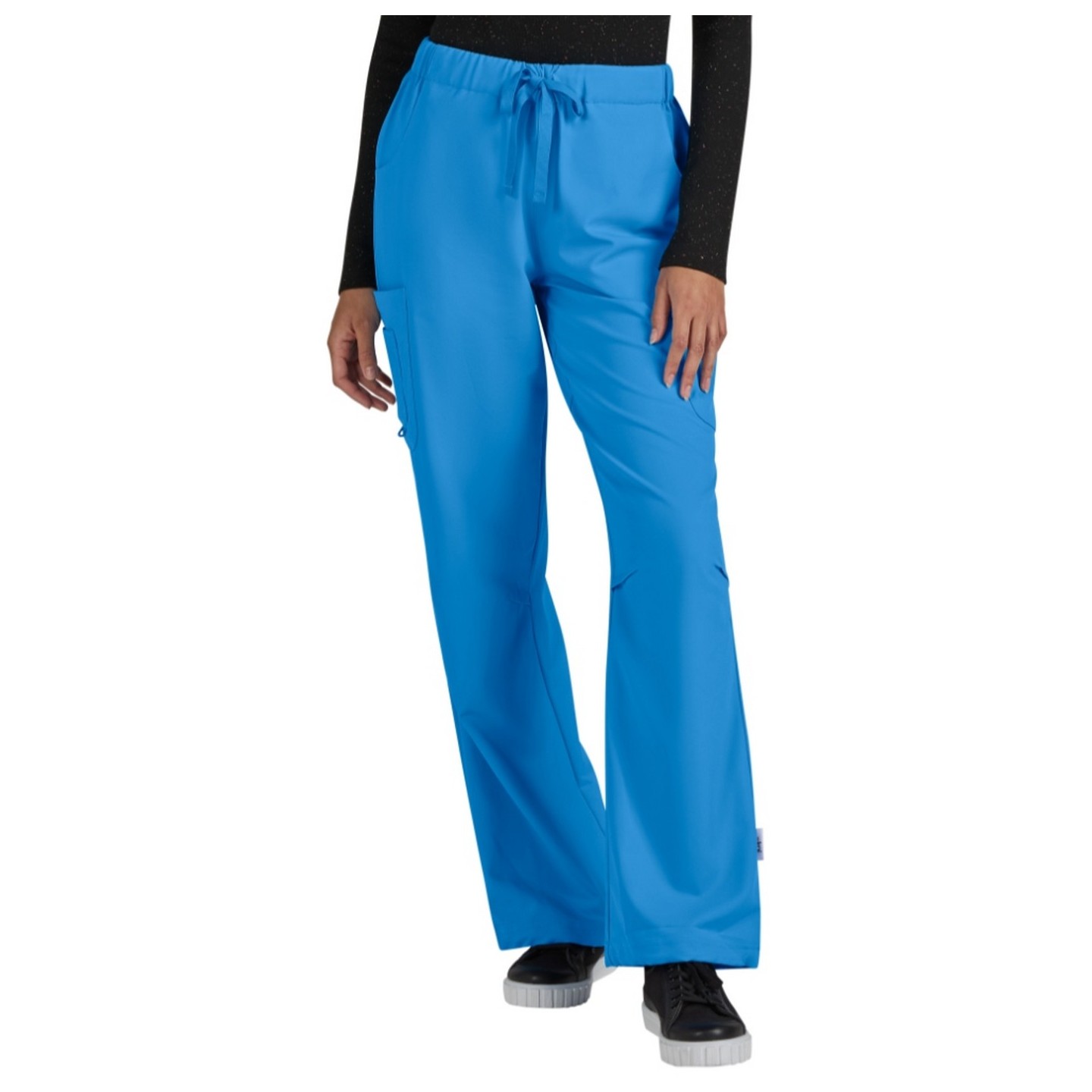 S701 Smiley World Jubilant Relaxed Adjustable Hem Pant by koi