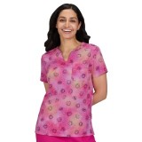 S103PR Smiley World Amazed Tuckable Print Top by koi - Lovely Smile