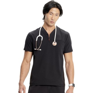 IN702A GNR8 Men's 3 Pocket Zip Neck Top by Infinity