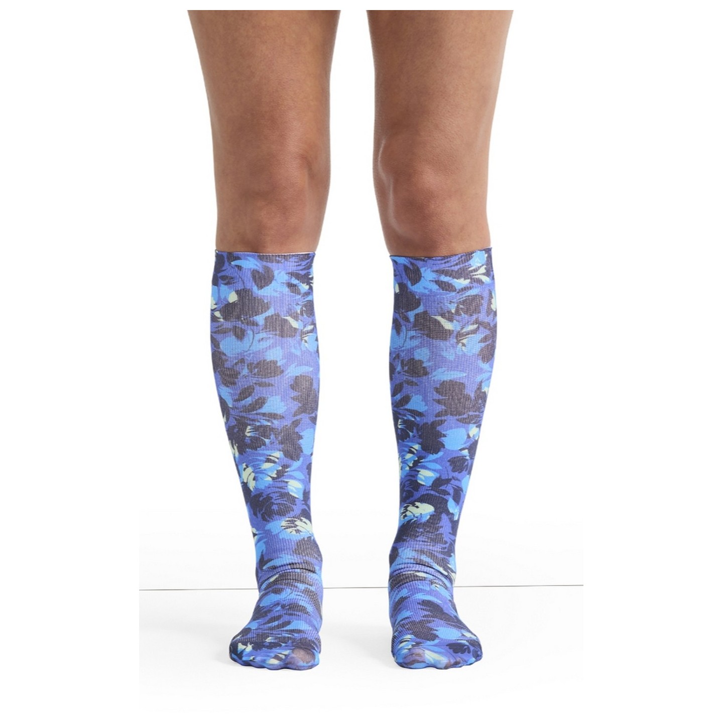 Comfort Support Garden Silhouette High Compression Knee High Socks by Cherokee