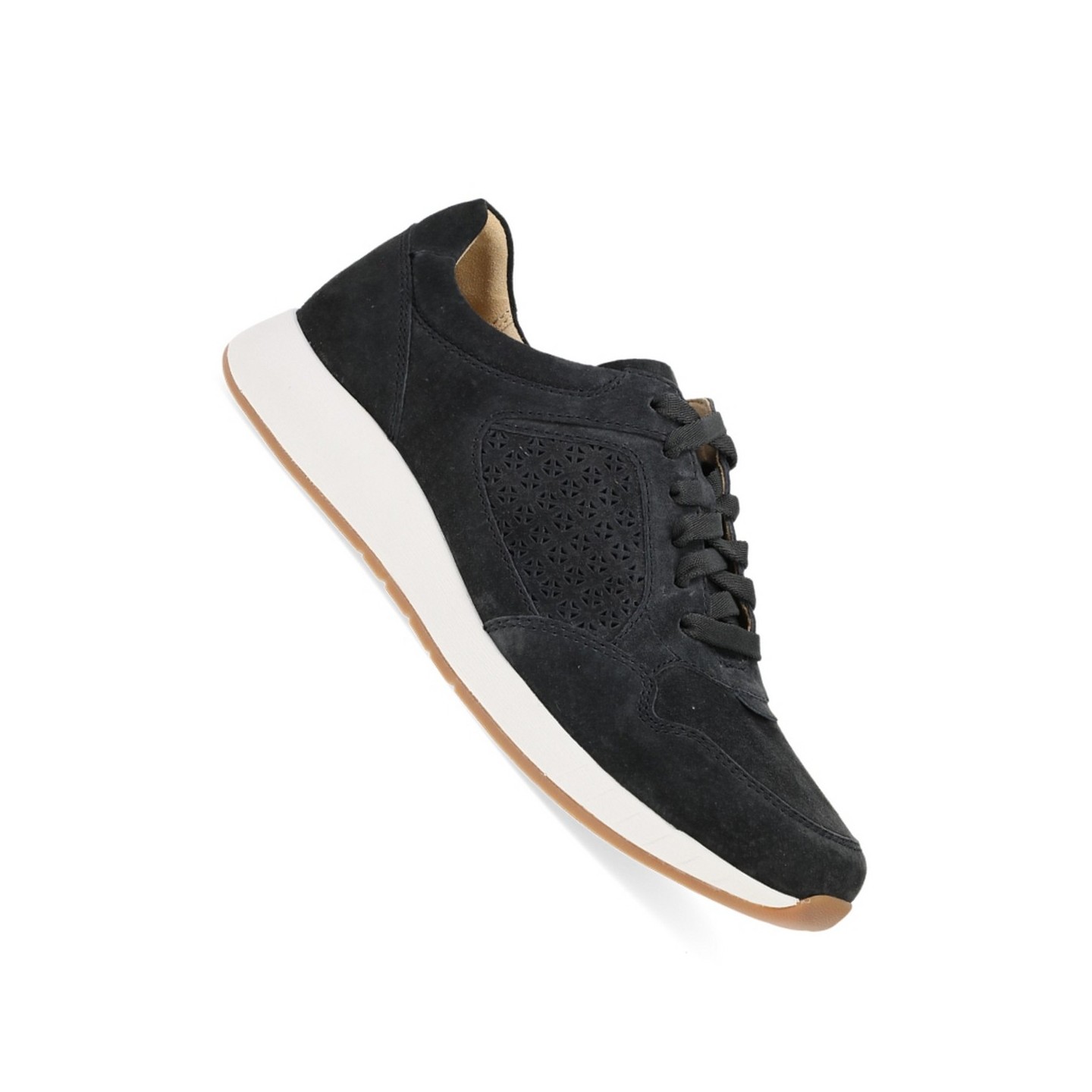 Catie Black Suede Casual Women's Sneaker by Dansko 