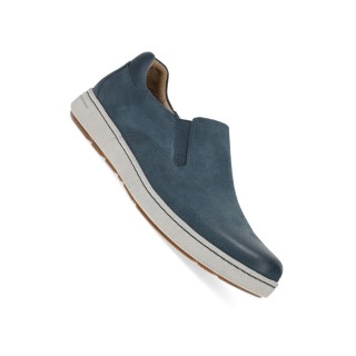 Trent Denim Burnished Suede Men's Slip-On Sneaker by Dansko