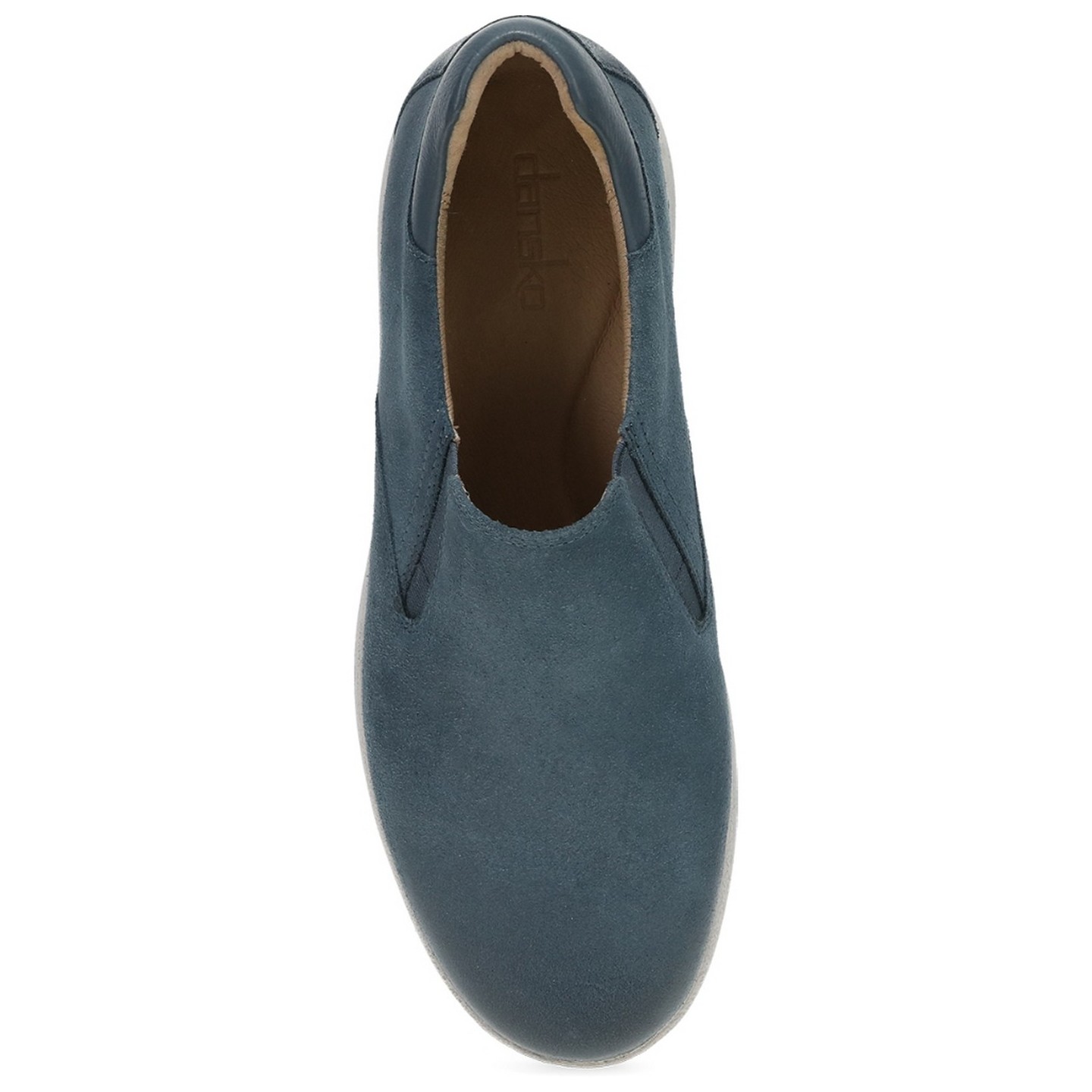 Trent Denim Burnished Suede Men's Slip-On Sneaker by Dansko