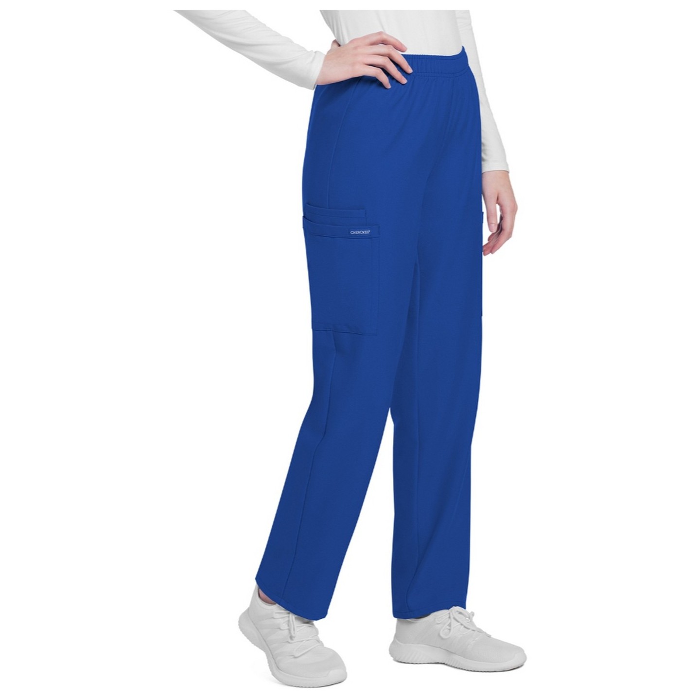 CK281A WW Originals Ultra Slim Leg Cargo Pant with Elastic Waist by Cherokee