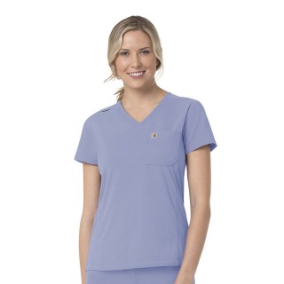 C12137 Carhartt Women's Rugged Flex Modern Fit Tuck-In Top