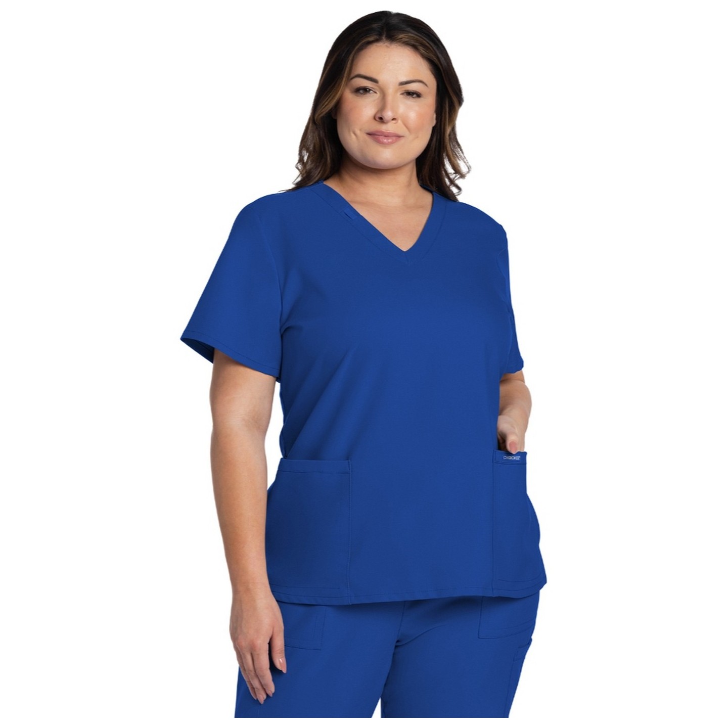 CK953A WW Originals Ultra Haut à Col en V avec 2 Poches par Cherokee