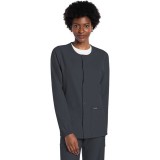 CK393A WW Originals Ultra Unisex Snap Front Warm Up Jacket by Cherokee