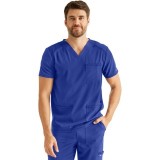 IP603A Inspira Flex Men's 3 Pocket V-Neck Top 