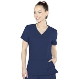 2468 Med Couture Insight Side Pocket Scrub Top