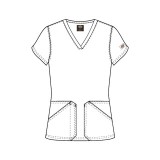 DK667 Haut Imprimé à 4 Poches par Dickies - Rustic Toile