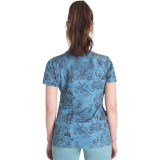 DK667 Dickies 4 Pocket V-Neck Print Top - Rustic Toile