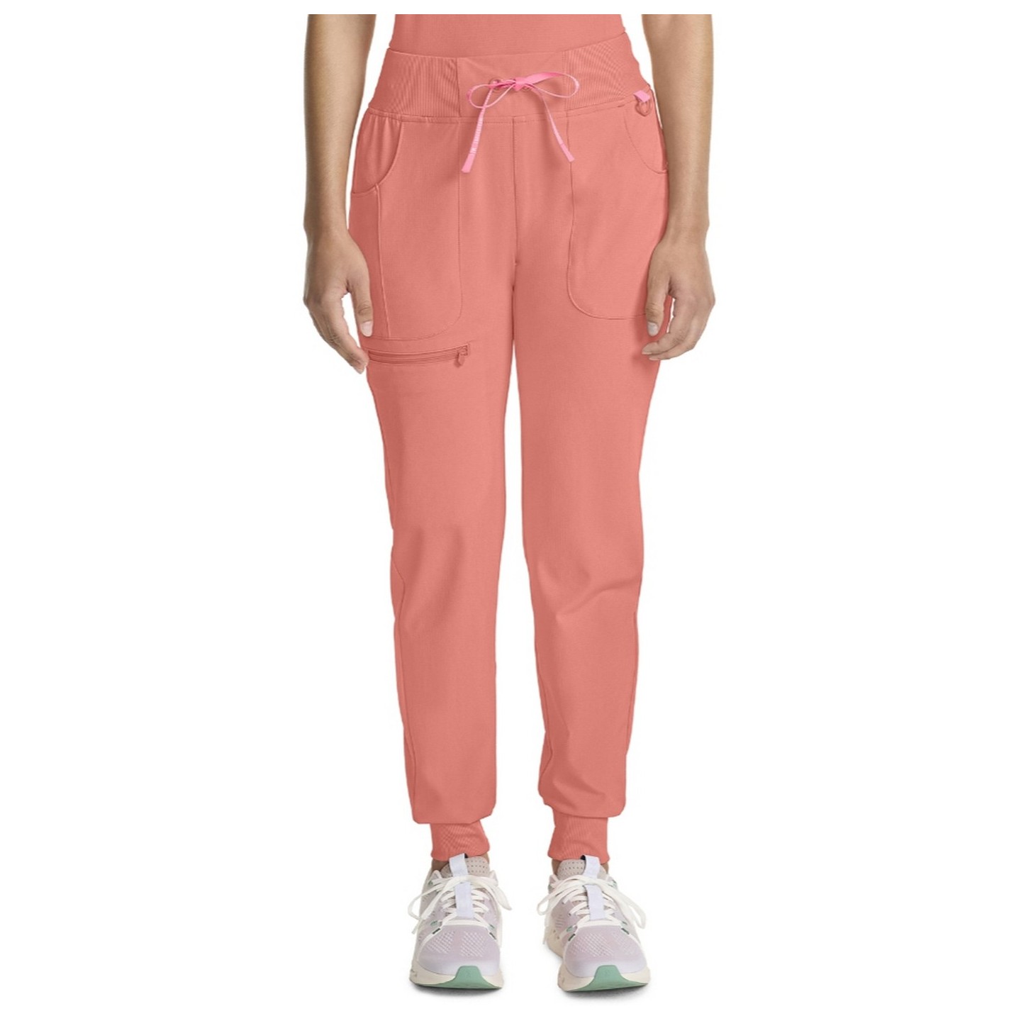 MC102P Petite Amp Tapered Leg Jogger Pant by Med Couture 