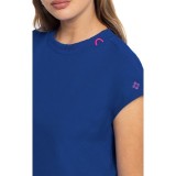 MC703 AMP Missy Dolman Sleeve Tuckable Top by Med Couture