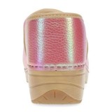 XP 2.0 Pink Iridescent Leather Slip Resistant Women's Clog by Dansko