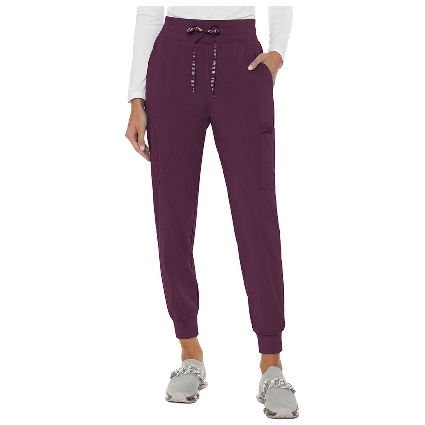 MC7705 Touch Double Cargo Jogger Pant by Med Couture 