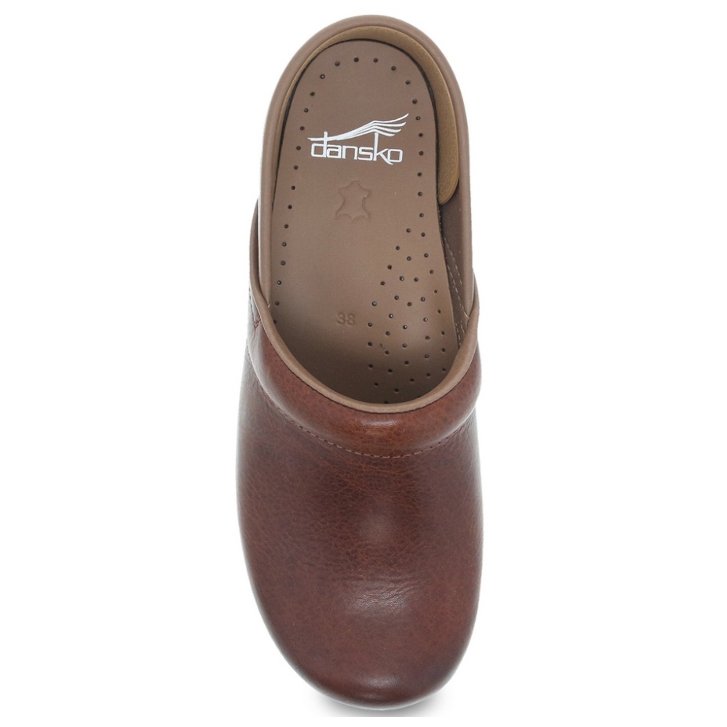 Sabot Professional Saddle Full Grain Leather pour Femmes par Dansko