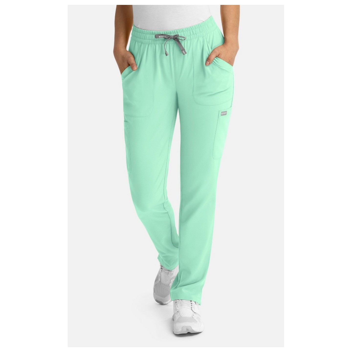 5091P Petite Maevn Momentum Women's 6 Pocket Scrub Pants