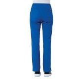 9726P Petite Red Panda Women's Elastic Waist Straight Leg Cargo Pant by Maevn