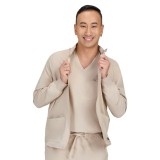 C401 Cureology Men's Alpha Zip Front Warm Up Jacket by koi