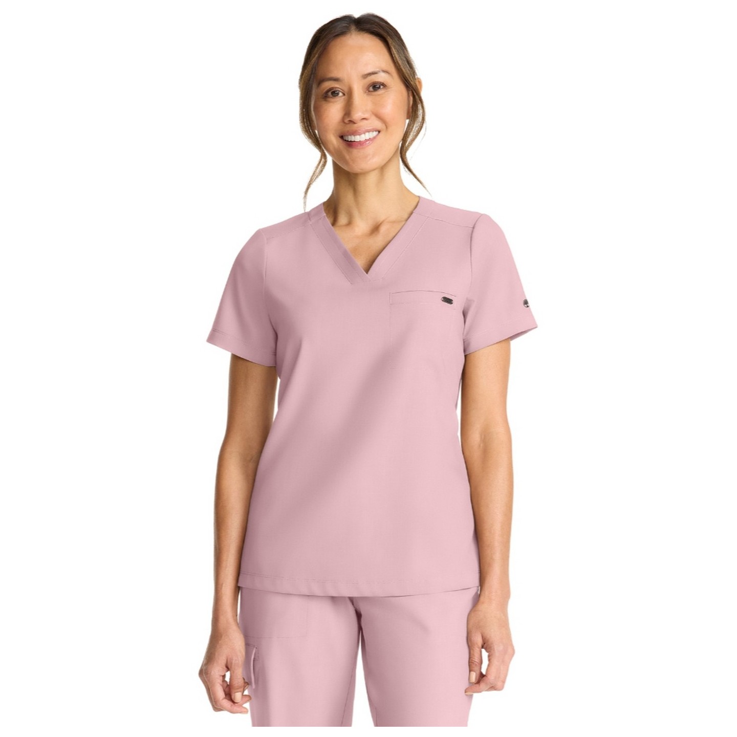 HH755 Quest Billie Tuck-in V-Neck Scrub Top by Healing Hands