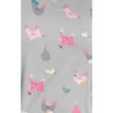 1767 Maevn V-Neck Print Top - Hot Chicks