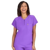 S100 Smiley World Haut Ecstatic à Col Zippé par koi