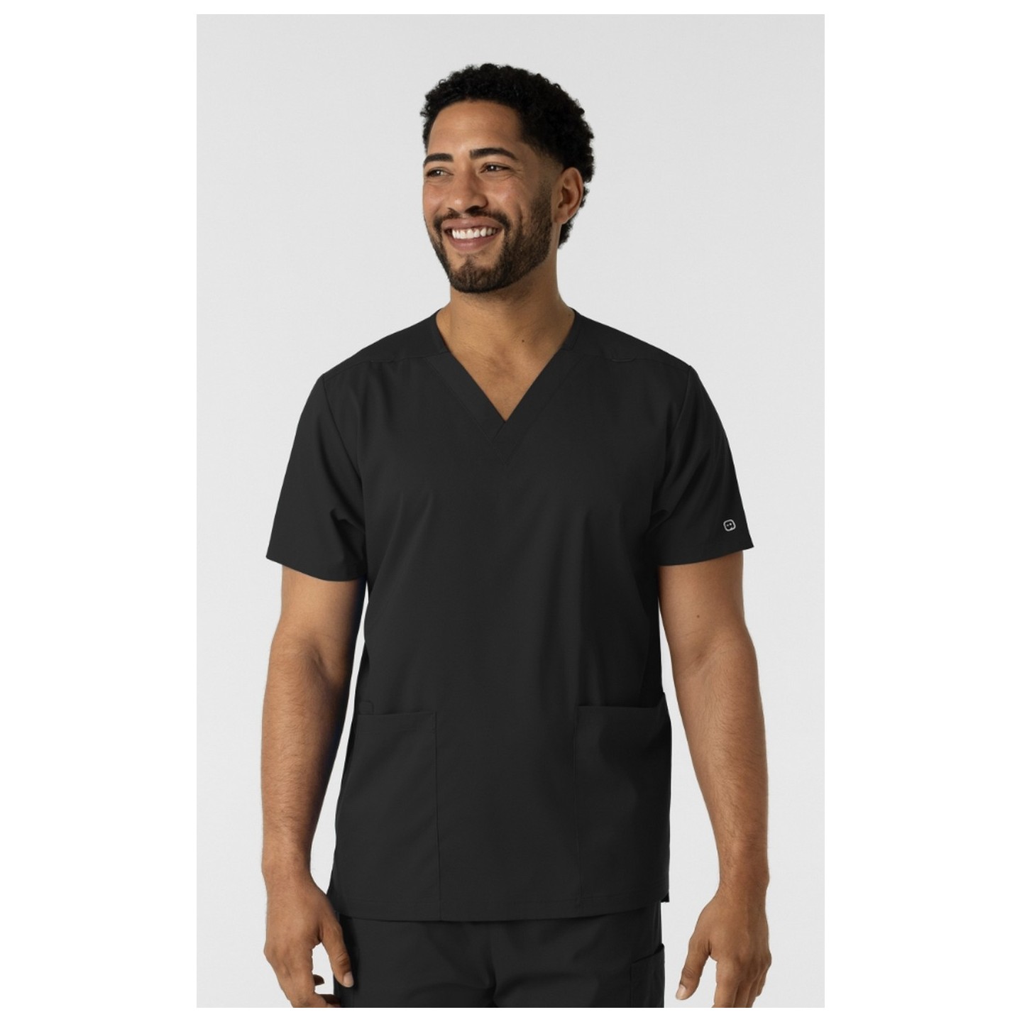 6051 Boundless Unisex V-Neck 3 Pocket Scrub Top by WINK