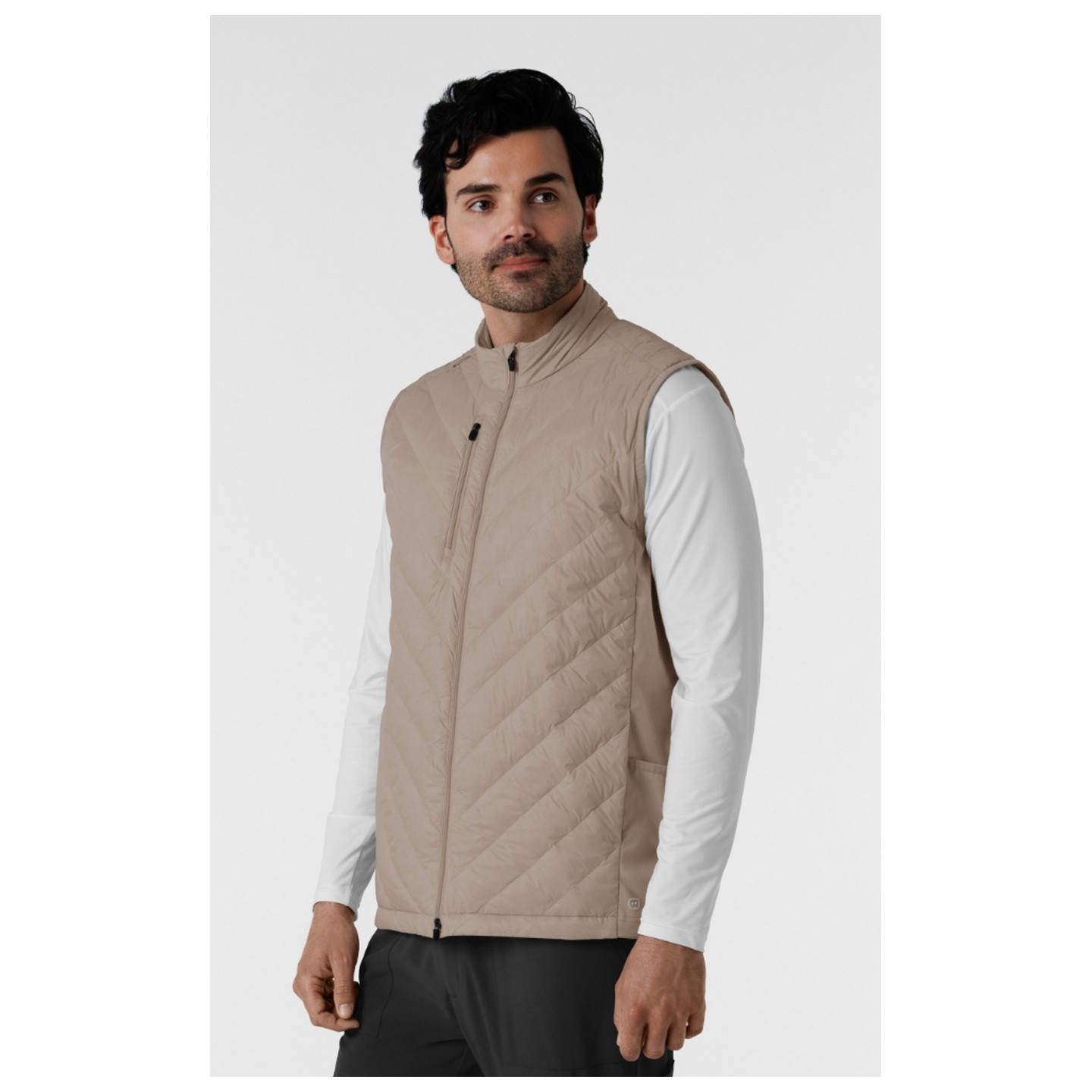 8277 Layers Gilet Bouffant Matelassé pour Hommes avec 6 Poches par WINK