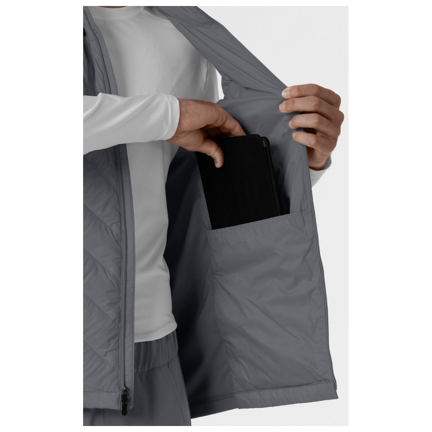 8277 Layers Gilet Bouffant Matelassé pour Hommes avec 6 Poches par WINK