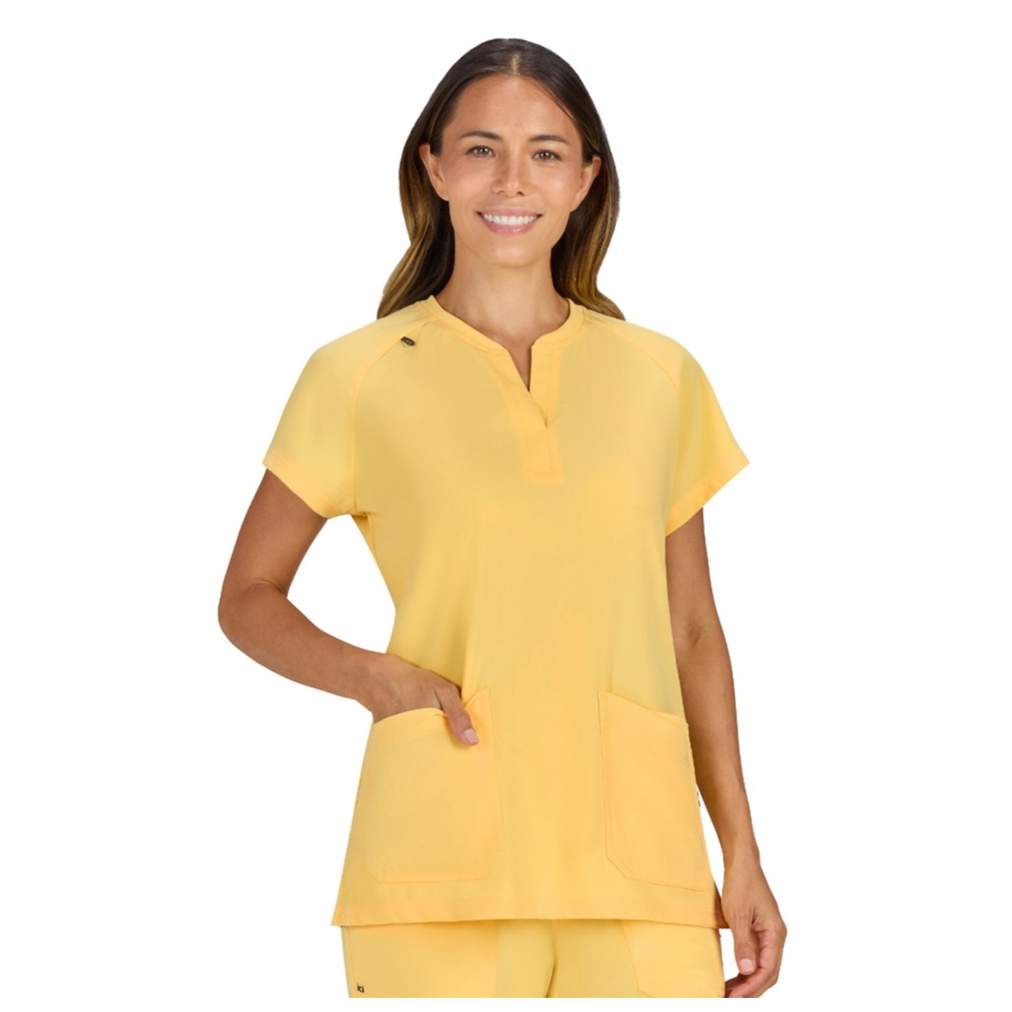 1124 koi Next Gen We Have Heart Split Neck Top