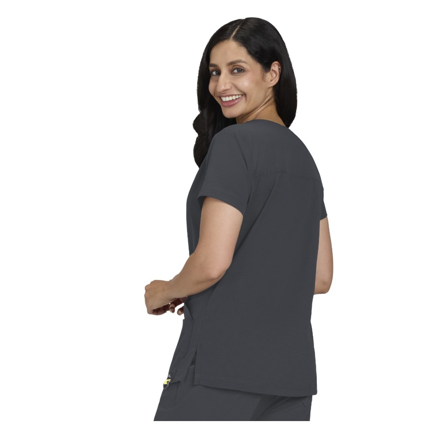 1129 Solis Haut Sari à 4 Poches et Col en V par koi