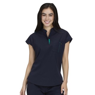 1131 Solis Haut à Col Zippee Catrin avec 2 Poches par koi